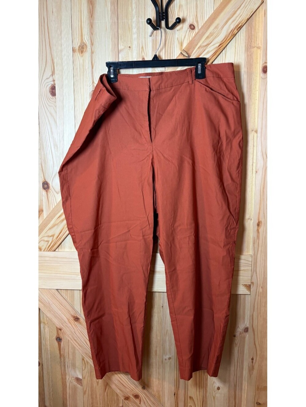 Nanette Lepore Women's Rust Rayon Blend Pants Size 22W